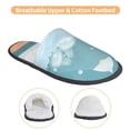 thumbnail image 3 of Balery Bathtub with Soap Bubbles Pantuflas de Casa de Felpa Silenciosas con Diseño Estampado, Zapatillas Cómodas Antideslizantes de Algodón para Interior-Medium, 3 of 8