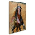 thumbnail image 3 of Trademark Fine Art "Golden Horse" Canvas Art by Joarez, 3 of 4