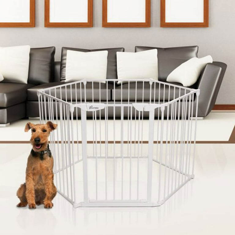 Dreambaby Mayfair Converta® 3-in-1 Play-Pen Gate - White Dreambaby Mayfair Converta® 3-in-1 Play-Pen Gate - White