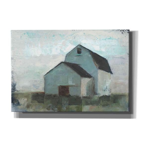 Epic Graffiti 'Barn at Sunset I' by Ethan Harper, Canvas Wall Art, 26"x18"