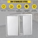 thumbnail image 2 of Sturdy stainless steel double door gabinete 28\, 2 of 5
