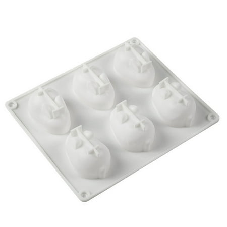 

Whigetiy 3D Sugarcraft Mould Kitchen Baking Tool 3D Rabbit Bunny Shape Easter Gift