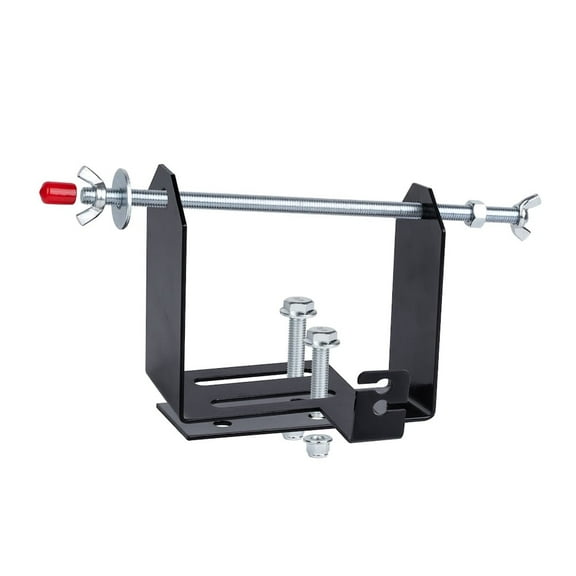 (4.9” - 9.64”) Adjustable Weed Wacker Trimmer Line Holder w/ Mounting Hardware - 3 to 5 Spool Capacity String Spool Holder for Enclosed Trailer - Landscape Trailer Accessorie