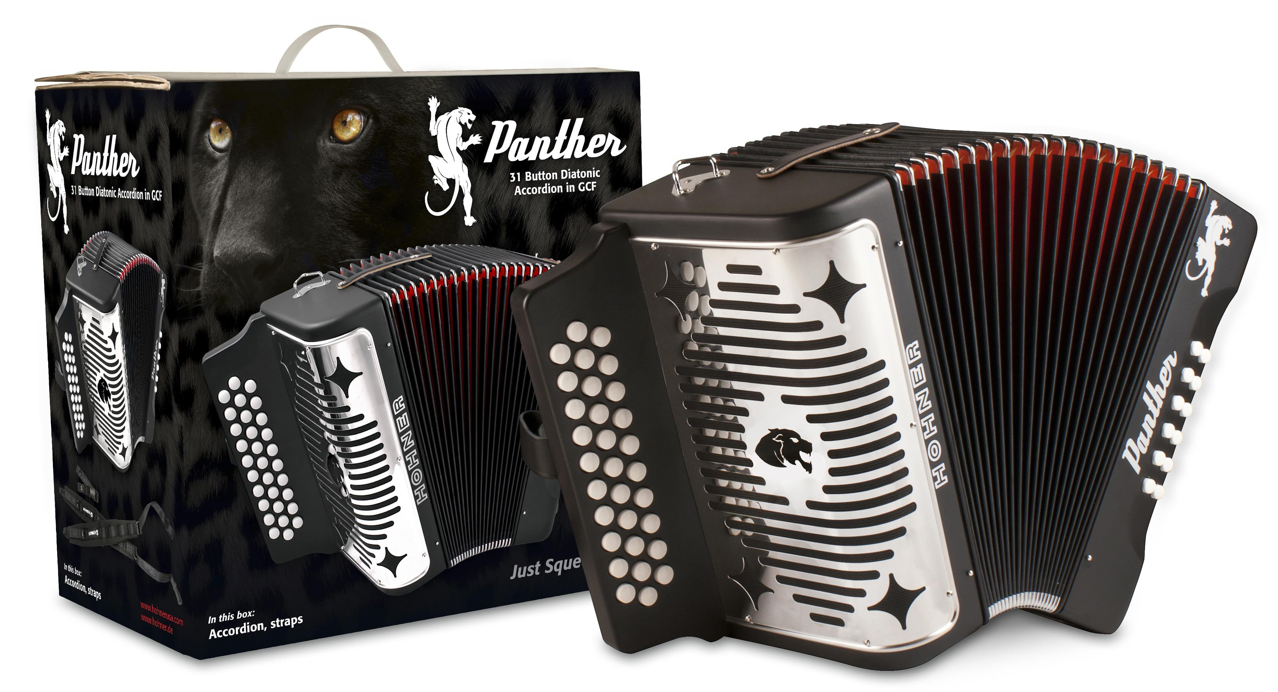 3100GB Panther Tex Mex GCF Accordion