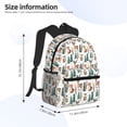 thumbnail image 2 of Easygdp Winter Woodland Friends Casual Laptop Backpack, Backpack for School, Travel, Business, 2 of 6