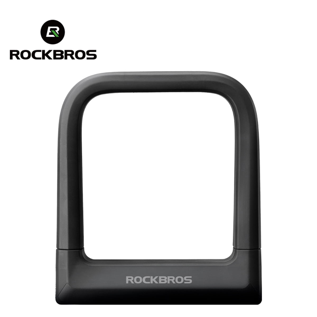 ROCKBROS Bike Lock Set Heavy Duty Bike U Lock with 4 Ft Security Steel Cable Bicycle U Locks with Keys