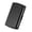 Black, variant on Mini Ladies and Men Metal Cigarette Case , Portable Double Sided Spring Clip Holds 12 Regular 85mm Short Cigarettes,Can Not Be Placed The Credit Card Inside (Gold)