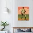 thumbnail image 3 of Nawypu Baseball Card Portrait Canvas Wall Art, 3 of 4