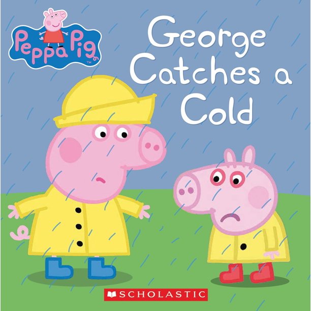 Libro Scholastic George se resfría Peppa Pig
