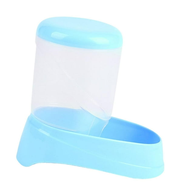 DOLITY Automatic Hamster Feeder Animal Feeding Station for Chinchillas Small Mice Dwarf Blue