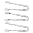 thumbnail image 4 of 3Pcs Stainless Steel Mini Sugar Cube Clips Ice Cube Clips Food Tongs (Silver), 4 of 9