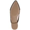 thumbnail image 6 of Journee Womens Reeo Slip On Pointed Toe Mules Flats, 6 of 10