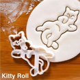 thumbnail image 3 of Yuarrent Juego de cortadores de moldes para galletas de 3 uds., formas de gato de animales 3D para galletas, pasteles, galletas, corte para molde para Herramientas y accesorios para hornear Yuarrent HA038797-00, 3 of 6
