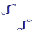 thumbnail image 3 of Maytalsory Motorcycle ATV Spring Rope Scooter Brake Lock Reminder Cable Accessory Blue 2Set, 3 of 6
