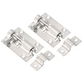 thumbnail image 1 of Cerradura de barril Uxcell de 2 pulgadas, 2 paquetes, cerradura de seguridad de acero inoxidable, 1 of 5