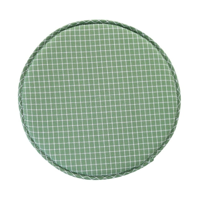 Cojines para taburetes redondos suaves para taburetes altos para el suelo, comedor, dormitorio verde