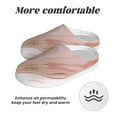 thumbnail image 6 of Lsque Rose Gold Glitter Splatter Pattern Womens Comfort Cotton on Scuff With Memory Foam and Anti-skid Sole Slipper-35/36, 6 of 7