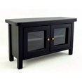 thumbnail image 2 of Dollhouse Meuble TV Miniature Noir, 2 of 4
