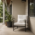 thumbnail image 6 of Creative Products This Is Our Happy Place White and Grey 14x20 Indoor / Outdoor Pillow, 6 of 8