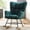 Green-Rocking Chairs, variant on CONCETTA Rocking Chair, High Backrest, Padded Seat Glider for Living Rooms, Bedrooms, Offices, Beige