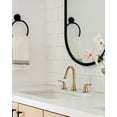 thumbnail image 2 of WOWOW Widespread Bathroom Faucets for Sink 3 Hole Gold, 8 inch Bathroom Faucet with Pop Up Drain Assembly and Water Supply Lines 2 Handle 360° Swivel Spout Basin Faucets for Vanity Lavatory, 2 of 6