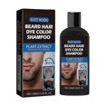 thumbnail image 1 of Beard care agent men's hair beard evenly colored split end dry care black agent 100ml, 1 of 2
