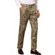 thumbnail image 5 of Pantalones impresos INSPIRE CHIC para hombre, corte recto, pantalones con estampado de leopardo 34 Caqui, 5 of 5