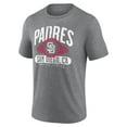 thumbnail image 2 of Men's Heather Gray San Diego Padres Badge of Honor Tri-Blend T-Shirt, 2 of 3