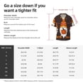 thumbnail image 5 of Sikiie Fall Gnomes Men's Wrinkle Free Untucked Cuban Shirt Business Casual Button Down Shirts Short Sleeve Shirt4X-Large, 5 of 5