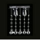 thumbnail image 2 of Candil de Cristal Cortado Gamalux Williams Krystal Flat de 4 Luces, 2 of 5