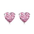 thumbnail image 2 of Charming Yellow Heart Stud Earrings, 2 of 5