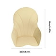 thumbnail image 3 of PU Leather High Chairs Seat Cushion Mat with Soft Sponge Padded Feature for Baby Toddler Solid Color Designing, 3 of 8