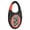 Red, variant on 3D Clip On Pedometer Accurate Step Counter Portable Walking Activity Tracker With Carabiner For Hiking Running Mountaineering(White-6.8Cm)