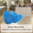 thumbnail image 5 of HQRP 4-pack Microfiber Steam Mop Pads compatible with Hoover part WH01000 fits WH20200 WH20201 Steam Mop, WH20300, 5 of 8