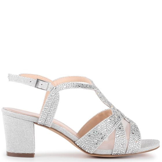 Paradox London Nadia Shoe In Silver