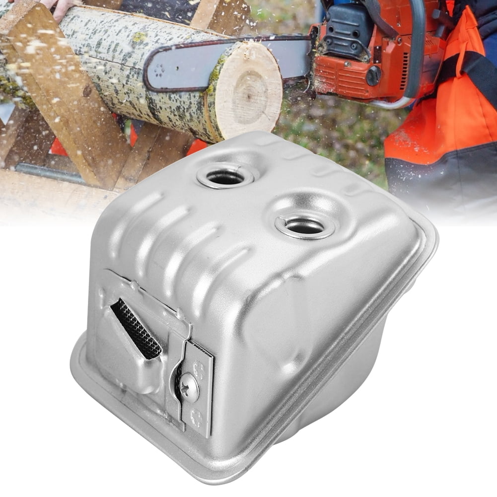 Chainsaws Mufflers Replacement, Metal Simple Installation Aging