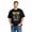 Black-33, variant on Daddys Girl Script Girl Dad Graphic T-Shirt for Men 100% Cotton Soft Breathable Short Sleeve Crewneck Casual Comfort Tee Durable Everyday Wear Gift for Fathers and New Dads