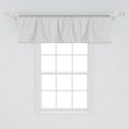 thumbnail image 2 of Ambesonne Geometric Valance Pack of 2, Simple Lines Grey Tones, 54"X18", Pale Grey and White, 2 of 2
