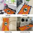 thumbnail image 6 of Boho Kitchen Mat Set of 2,Rainbow Evil Eye Print Abstract Kitchen Rugs and Mats Non Skid Washable,Modern Farmhouse Runner Rugs with Rubber Backing for Kitchen Decor (17"x47"+17"x30"), 6 of 6