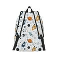 thumbnail image 3 of Balery Cartoon Planets Vintage Canvas Backpack for Men and Women - Large Capacity, Durable Travel Laptop Bag for School, Work, Hiking, and Outdoor Activities, 3 of 7