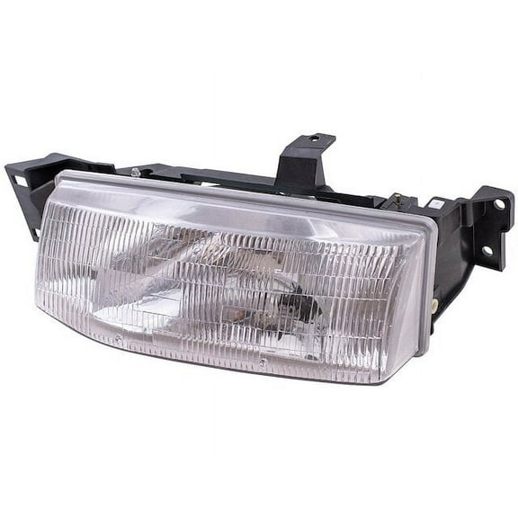 Left Headlight Assembly - Compatible with 1991 - 1996 Ford Escort 1992 1993 1994 1995