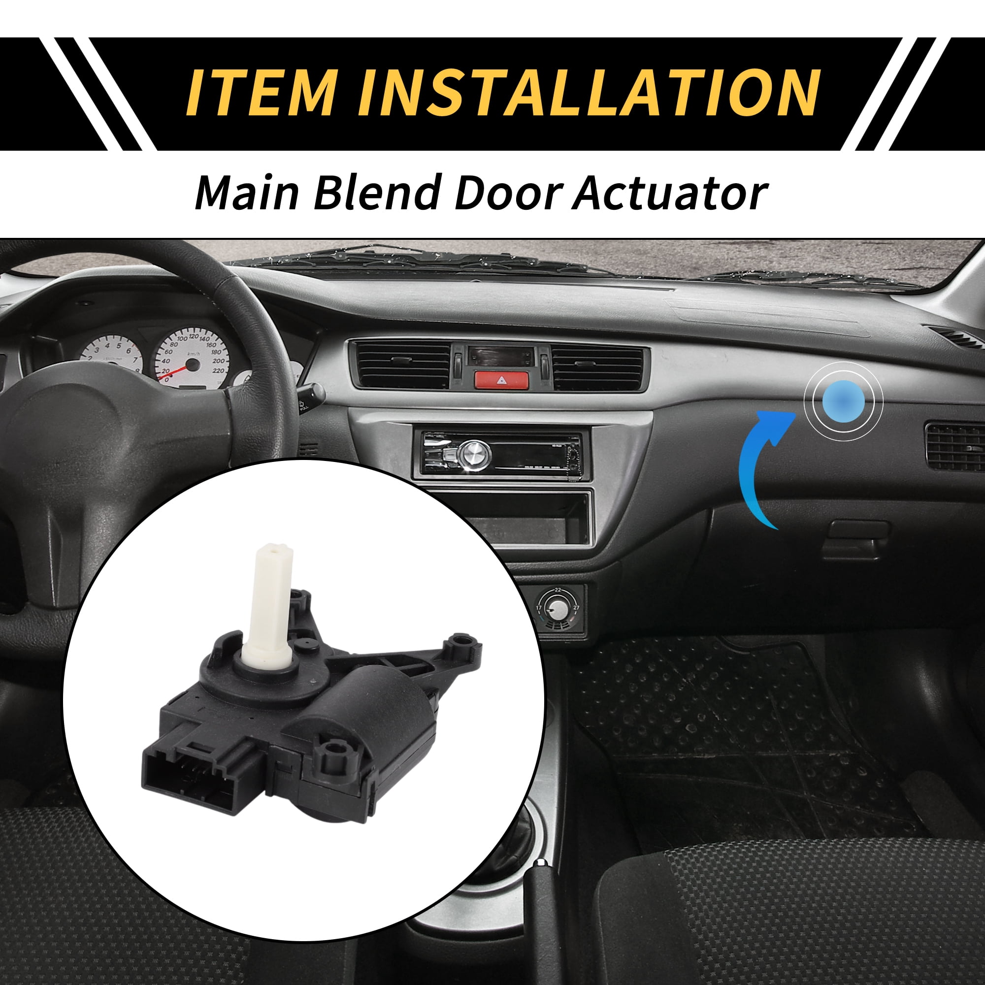 Unique Bargains HVAC Heater Blend Door Actuator for Mercedes-Benz Sprinter 2006-2009