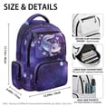 thumbnail image 7 of Yspwyqan Kids School Backpack for Boys Girls, 17 Inch Lightweight Bookbag, Galaxy Axolotl Large Capacity Daypack for Travel, Back to School Gifts for Ages 8-15, 7 of 7