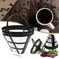 Reusable Nylon Coffee Filter Basket | High Temperature Mesh Screen for Coffee Machines & Water Kettles | Eco-Friendly Water Purification Equipment | 1-Pack