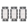 thumbnail image 1 of Interruptor de luz inteligente Lutron Caseta Original 6A, paquete de 3, blanco, 1 of 9