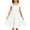 White, variant on MEZZALL Toddler Girls Summer Dresses Sundress Smocked Sleeveless Dresses With Pockets, 3-4 Years
