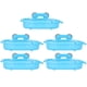 thumbnail image 5 of Cuenco de agua para loros, 5 uds., baño de plástico para pájaros, comedero para loros, bañera para loros, rendimiento impulsado, 5 of 8