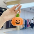 thumbnail image 5 of Beautynvta Halloween Pumpkin Plush Toy, Small Stuffed Pumpkin Doll, Soft Ornaments, Pumpkin Keychain Pendant for Purse Backpack Decoration, 3.5 Inch, 5 of 6
