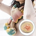 thumbnail image 6 of 5-strand Yarn Sweater Scarf Knitting Thread Handcraft Sewing Braiding Cotton Yarn DIY Accessory, Type 4, 6 of 8