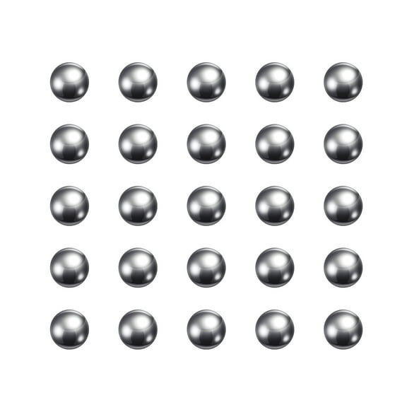 Uxcell Precision Balls 3/16" Diameter G10 Chrome Steel Ball for Bearings, Silver 60 Pack